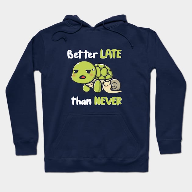 I'm late Hoodie by Freecheese